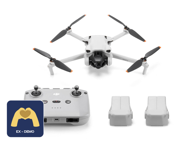 Ex-Demo DJI Mini 3 Fly More Combo Plus